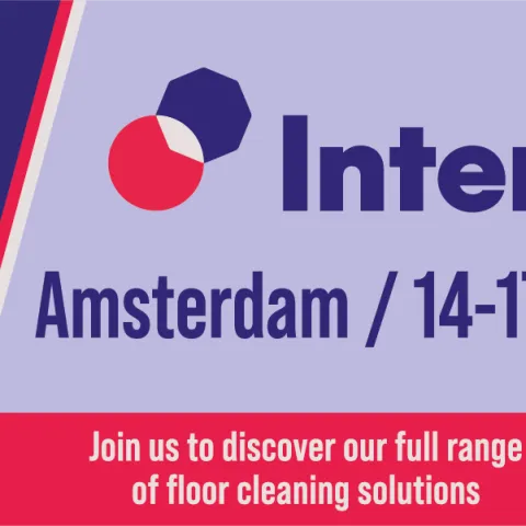 Dal 14 al 17 Aprile 2026 Eureka è ad Interclean - Amsterdam.