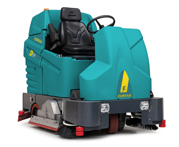 Lavasciuga industriale E110R che spazza e lava