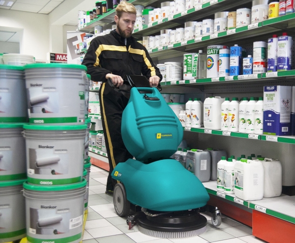 Lavasciuga industriale E46 pulizia negozi