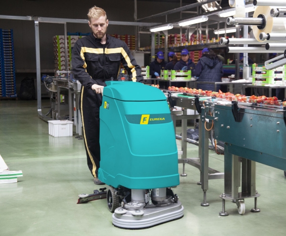 Lavasciuga industriale E61 pulizia magazzino