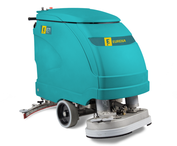 Lavasciuga industriale E71 uomo a terra