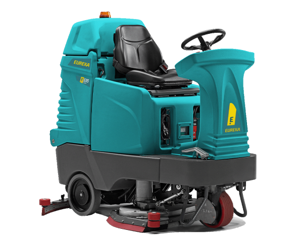 Lavasciuga industriale E85 uomo a bordo con basso livello di rumorosità